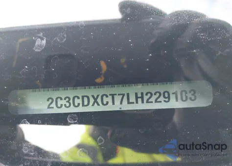 2020 Dodge Charger R/T Rwd z USA, uszkodzony, nr VIN 2C3CDXCT7LH229103